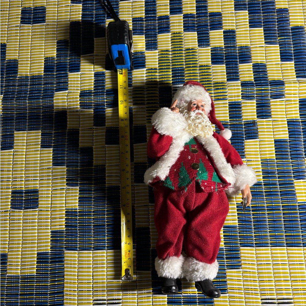 Festive Santa Claus Figurine